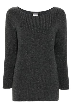 Grey virgin wool blend sweater FABIANA FILIPPI | MAD214F073I9628186